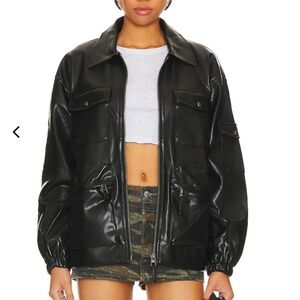 Pistola Black Leather Jacket